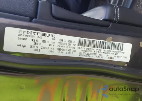 2015 Jeep Grand Cherokee Limited из США, поврежденный, VIN 1C4RJEBG0FC615571